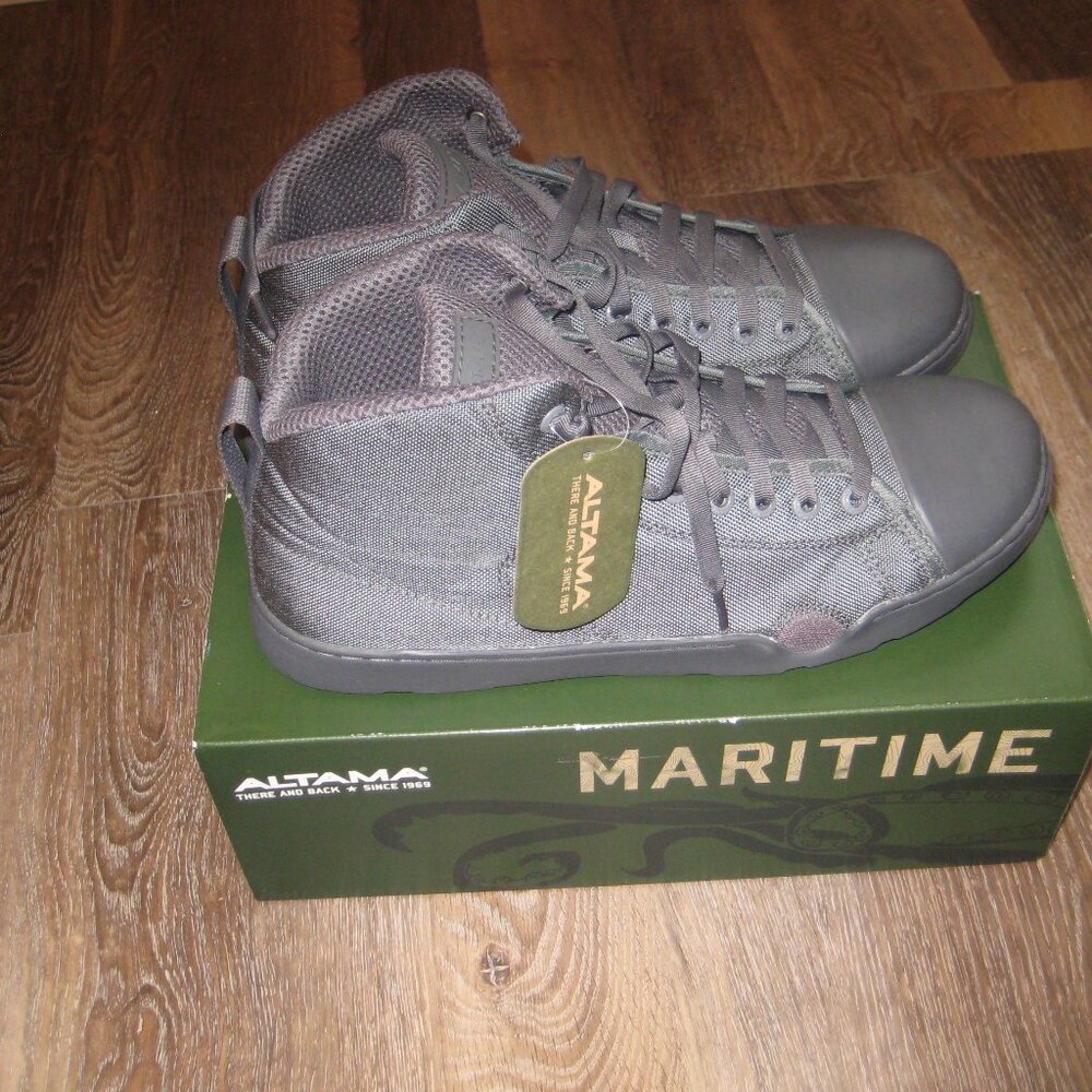 Altama Maritime Assault Boot Mid Wolf Grey Size 10 Regular